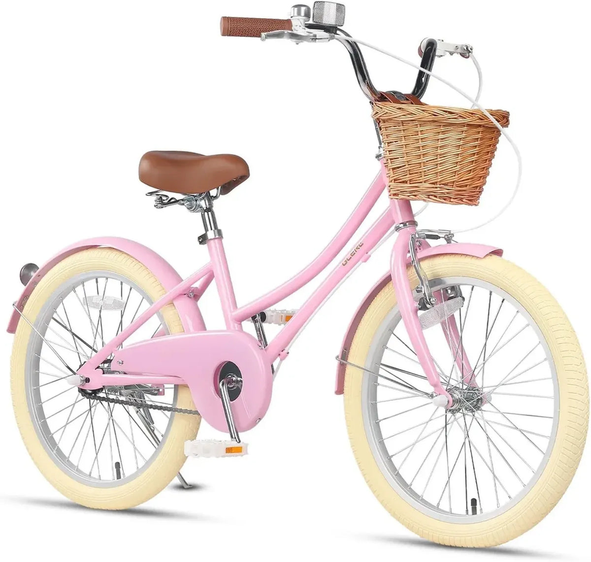 Bicicletta per Bambini Glerc con Cestino e Campanello, 12-20 Pollici, per Et¨¤ 3-10 Anni