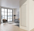 Radiatore in acciaio bianco verticale 200x66 cm con 16 tubi
