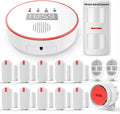 Sistema di Allarme Wi-Fi YISEELE per Casa: Antifurto Wireless con Sirena da 125dB e Sensori Porta/Finestra
