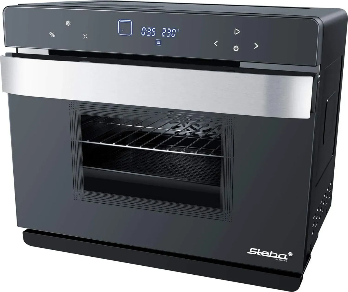 Forno a vapore multifunzione Steba DG 30 con vassoi smaltati e cottura rapida