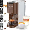 Macchina da caff¨¨ multifunzionale 4 in 1 con capsule NES e DG, caff¨¨ macinato e cialde ESE, 19 bar, serbatoio 800 ml