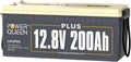 Batteria LiFePO4 12V 200Ah 2560Wh con BMS 200A per Sistemi Solari Off-grid