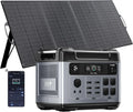 OUKITEL P2001 Pro Generatore Solare Portatile 2048Wh con Pannello 200W, Batteria LiFePO4, Ricarica Rapida UPS <10ms, per Casa e Camper