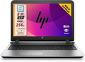 HP Probook Notebook 15,6' HD, Intel i5-6200U, 8GB RAM, 256GB SSD, LibreOffice, Ricondizionato