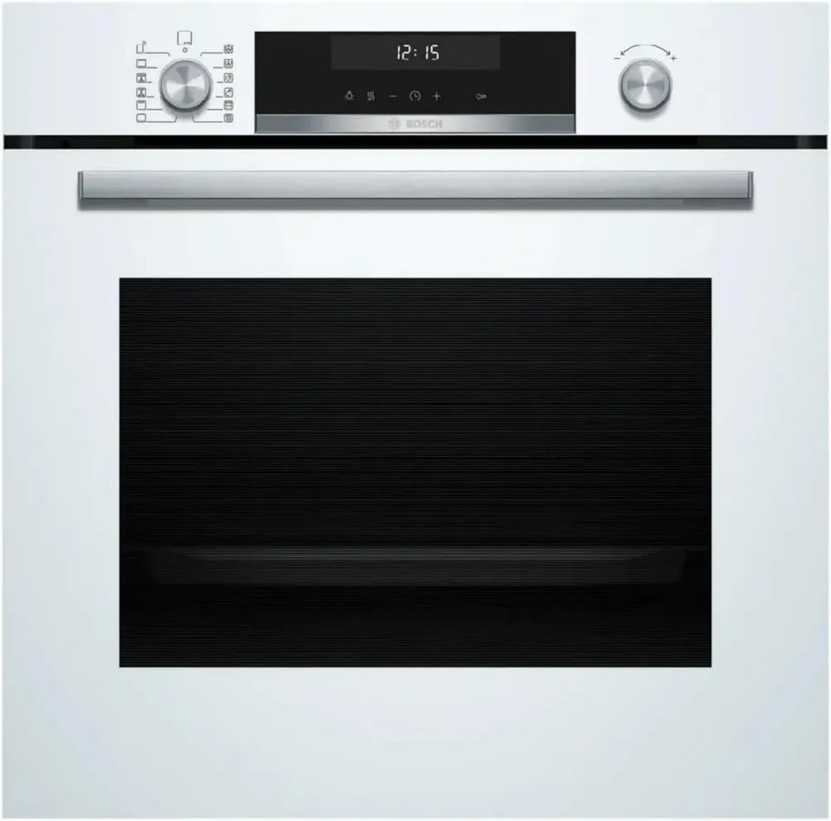 Forno Pirolitico Multifunzione Bosch Serie 6, 60 cm, Air Fry, Home Connect, Colore Bianco