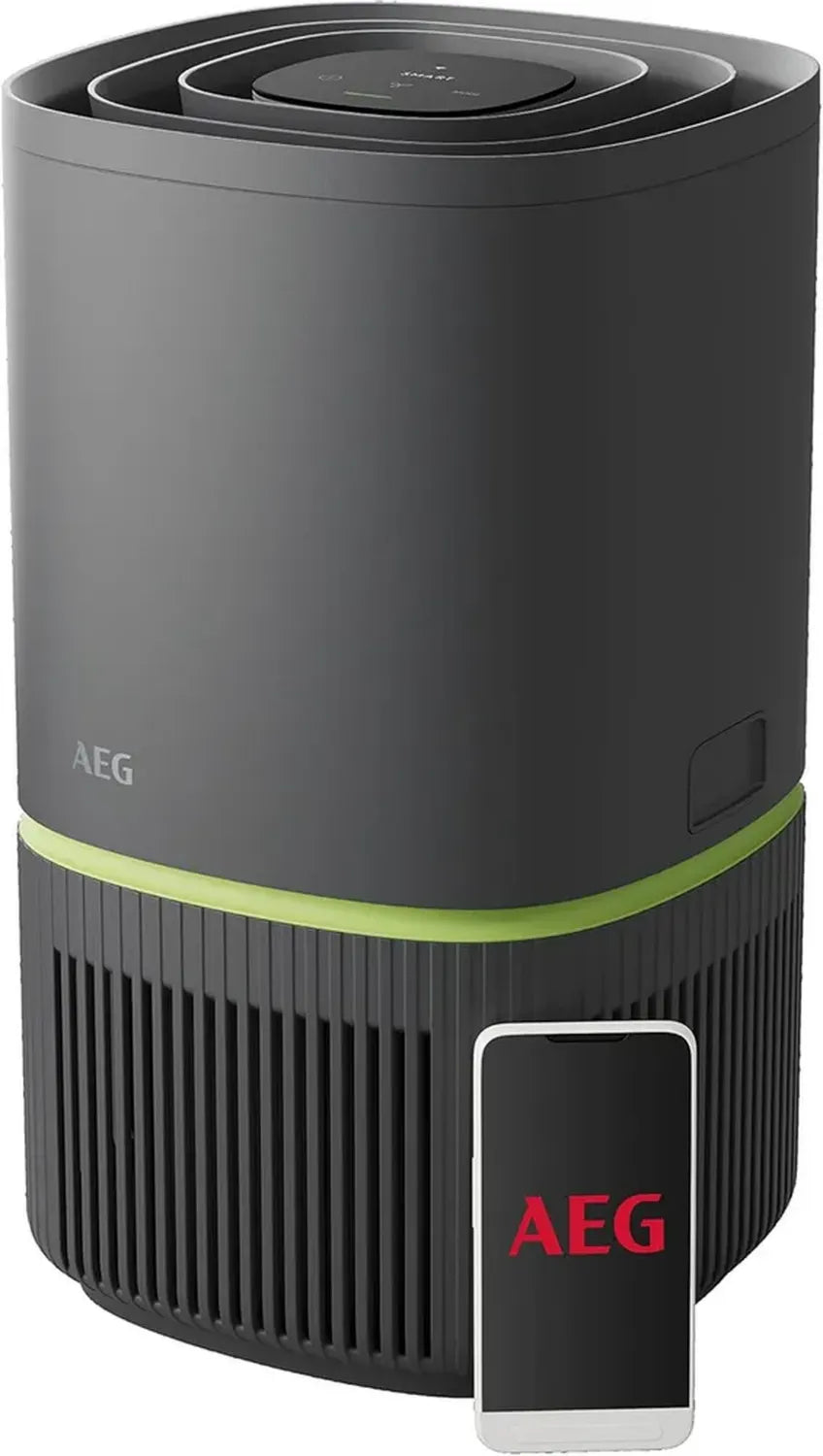 AEG Purificatore d'Aria Pure 5000 con Filtro HEPA a 4 Stadi, Rimozione Batteri e Allergeni