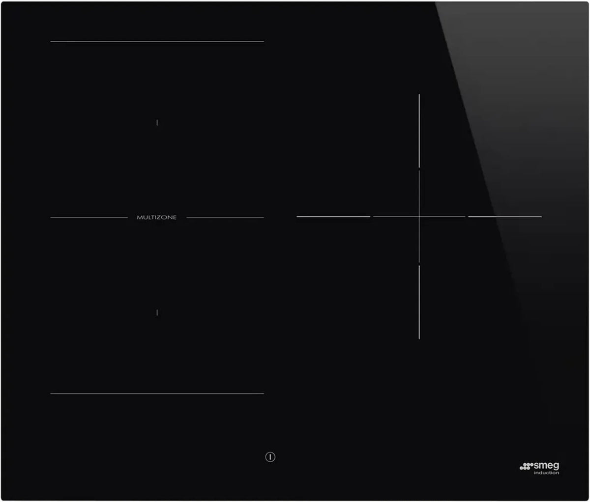 SMEG Piano Cottura a Induzione 60cm in Vetro Nero