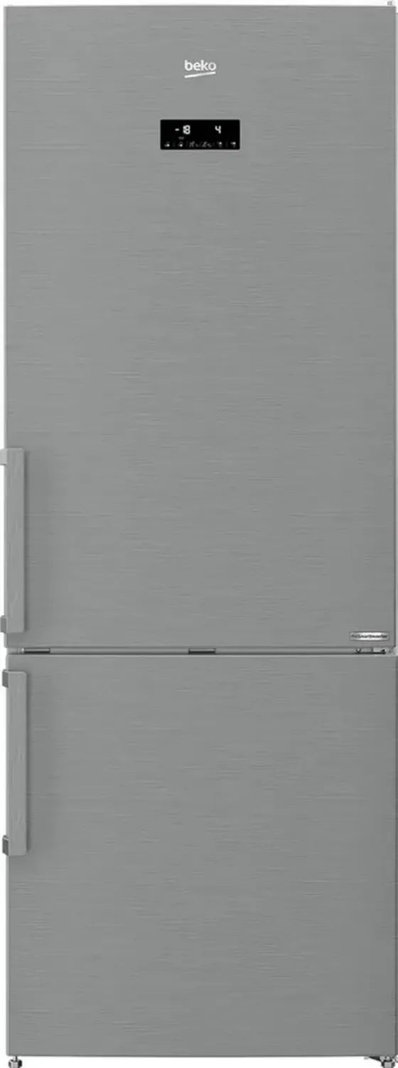 BEKO - Frigorifero Combinato Total No Frost, Inverter ProSmart, 501L - Acciaio Inox