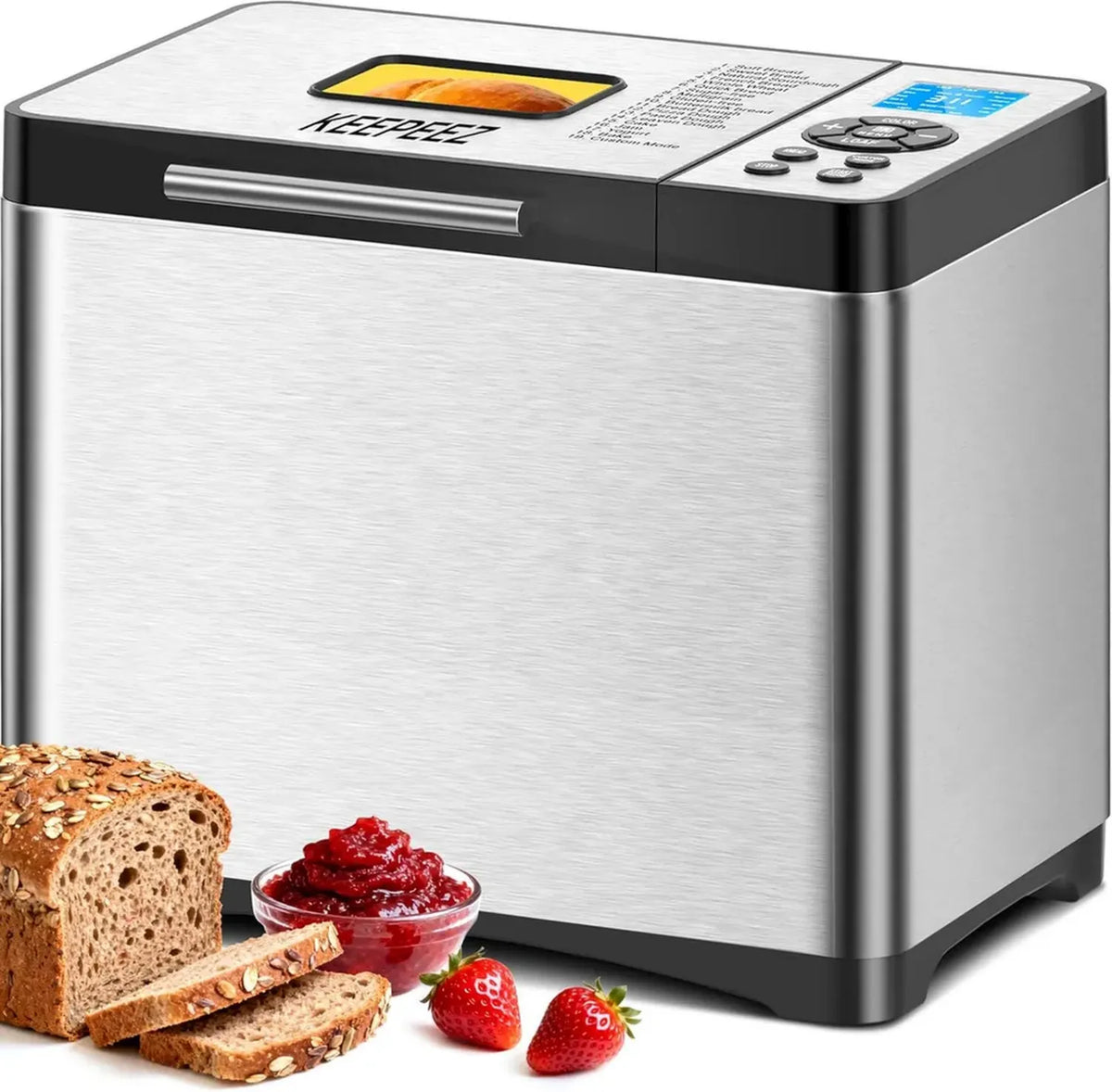 Macchina per il pane in acciaio inossidabile con rivestimento in ceramica naturale
