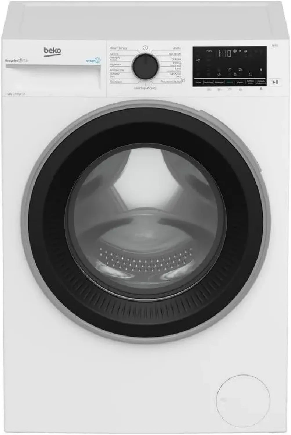 BEKO BWT3124S - Lavatrice 12 kg, 1400 RPM, Motore Inverter, Classe A