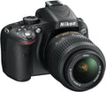 Nikon D5100 Fotocamera Reflex Digitale 16.2MP con Obiettivo VR 18-55mm, LCD 3'' (Ricondizionato Certificato)