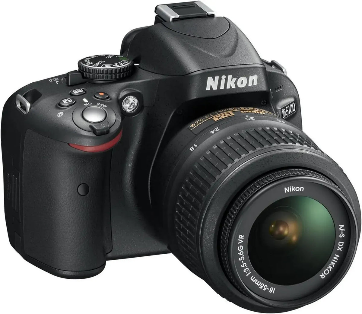 Nikon D5100 Fotocamera Reflex Digitale 16.2MP con Obiettivo VR 18-55mm, LCD 3'' (Ricondizionato Certificato)