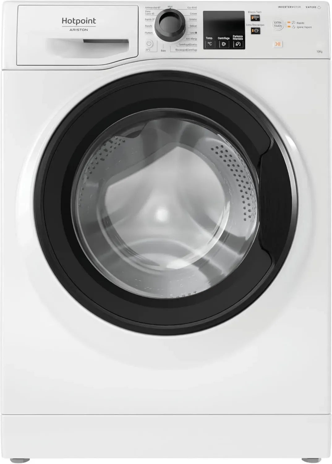 Lavatrice Hotpoint Ariston 10kg, Carica Frontale, 1400 Giri, Classe A, 59,5x60,5x85cm