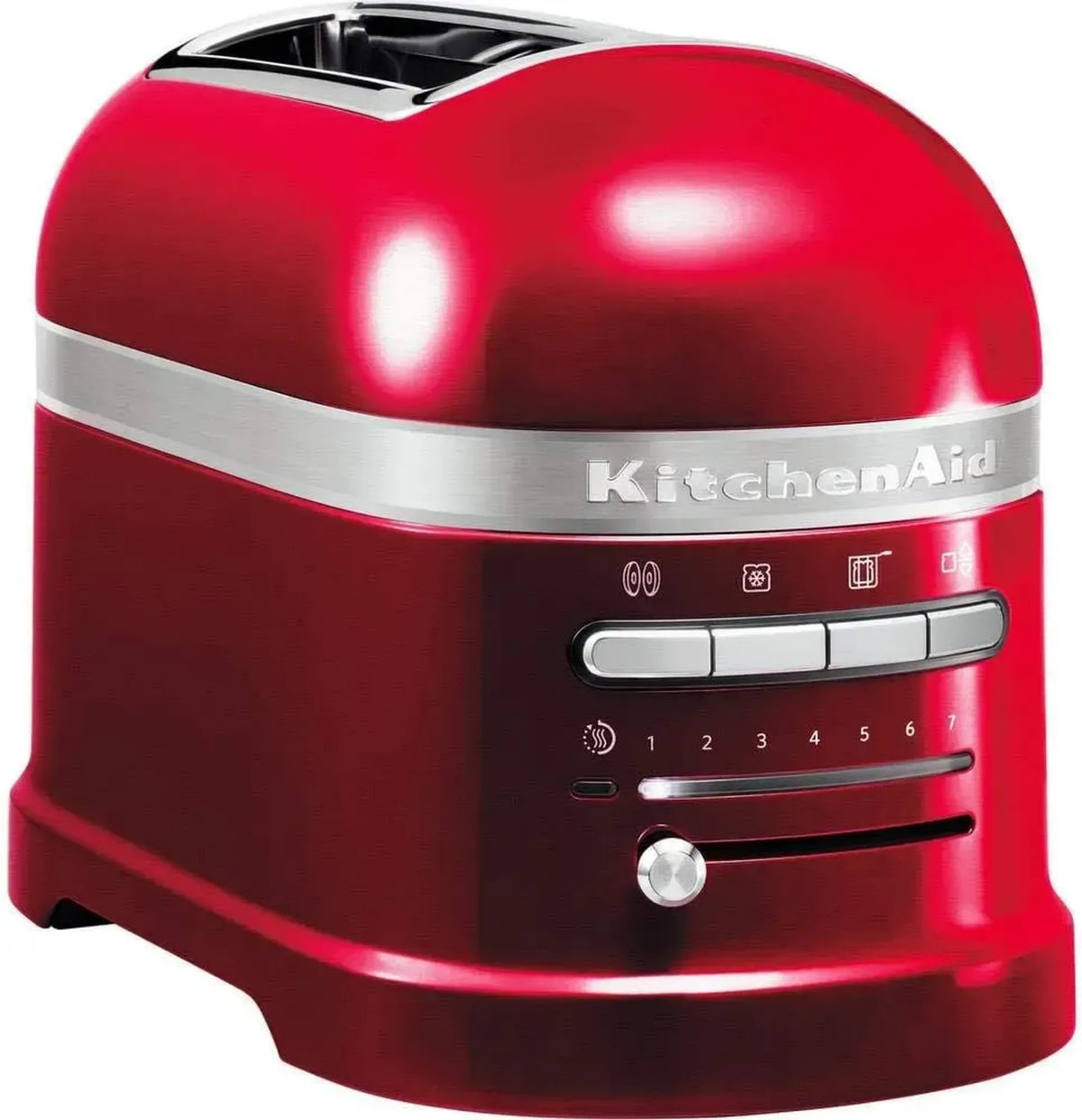 Tostapane Kitchenaid Artisan Rosso con Pinze Autocentranti e 7 Livelli di Doratura