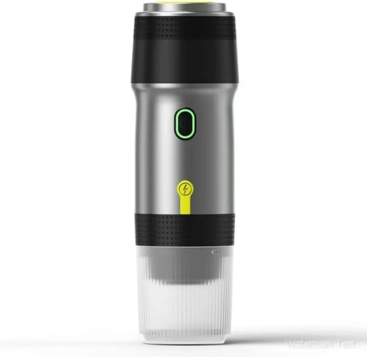 Mini Macchina da Caff¨¨ Espresso Elettrica Portatile con Ricarica USB e Auto, Ideale per Viaggi e Ufficio, Colore Argento