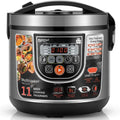 Pentola Multifunzione 5L 860W con 11 Programmi e Funzione Riscaldamento I Timer Integrato e Schermo LED