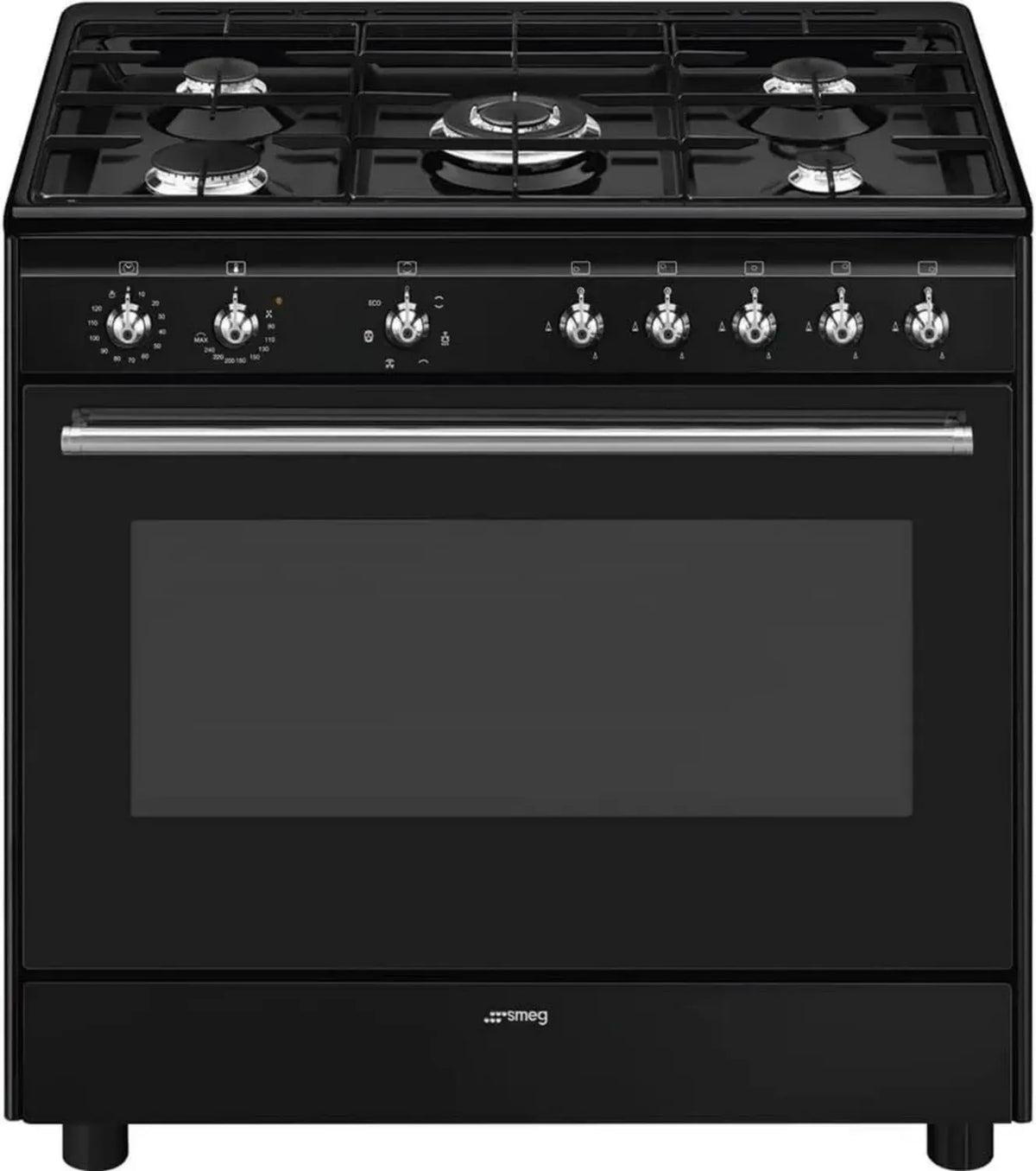 Piano cottura a gas Smeg Concerto CX91GMBL
