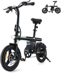 Bicicletta Elettrica Pieghevole Finbike U1 con Batteria Potente, Autonomia Fino a 40 km, Motore 250W, Carico Massimo 150kg, Ideale per Pendolari