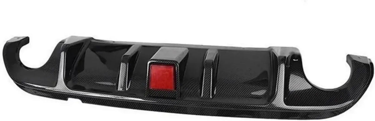 Diffusore Posteriore Compatibile con Infiniti Q50 2014-2017 con LED, Design in Fibra di Carbonio