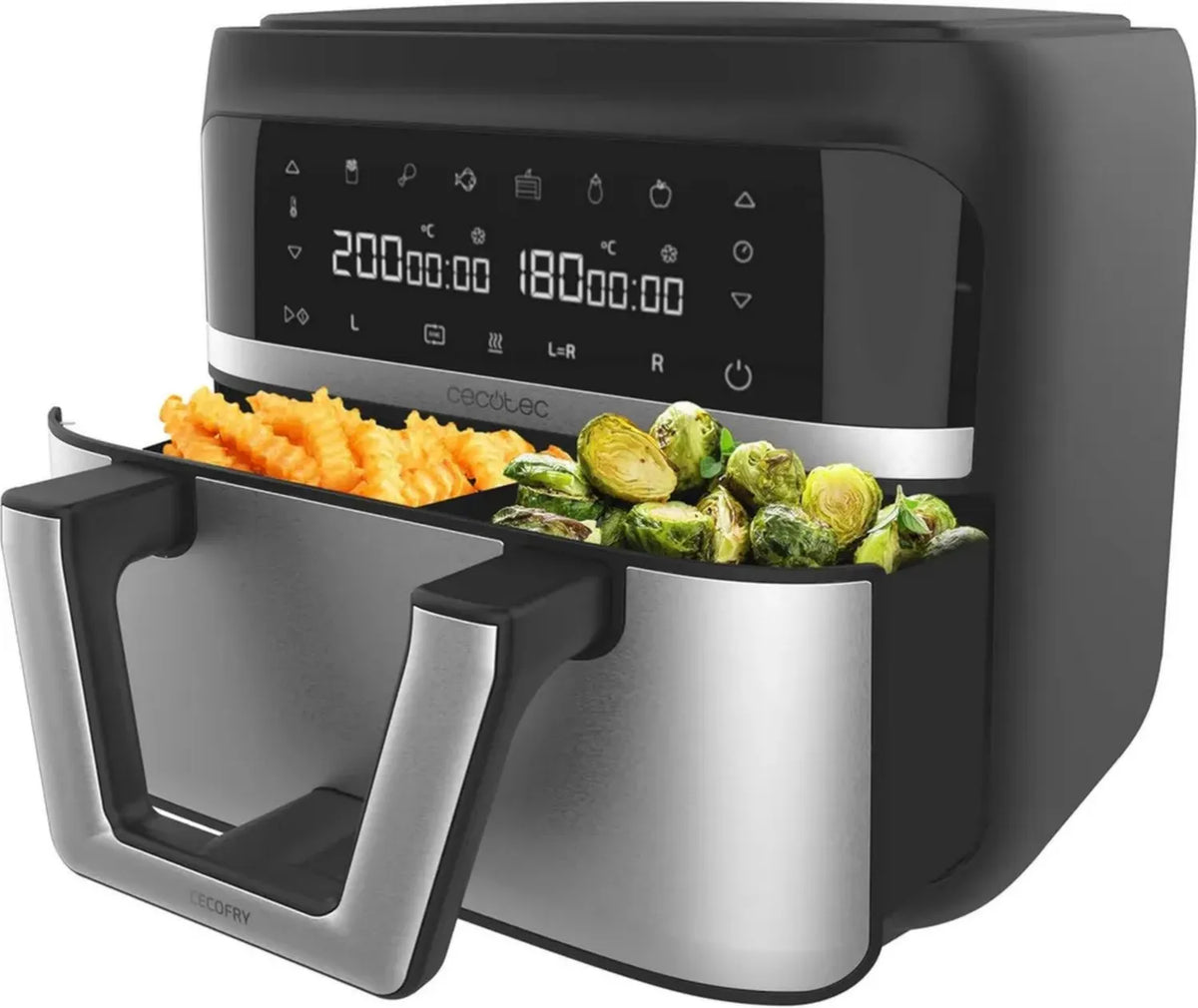 Friggitrice ad Aria Cecotec 9L con Tecnologia PerfectCook