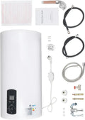 Scaldabagno elettrico 80L 2KW 220V IPX4 LED per cucina e bagno