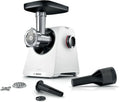Tritacarne Bosch MultiPower 1900W, Accessori Salsicce, Bianco