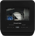Lavastoviglie Compatta Russell Hobbs - 2 Posti, Touch LED, 4 Programmi, Portatile ed Eco