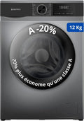 Lavatrice GEDTECH 12kg, 1400 RPM, 16 Programmi, Classe A
