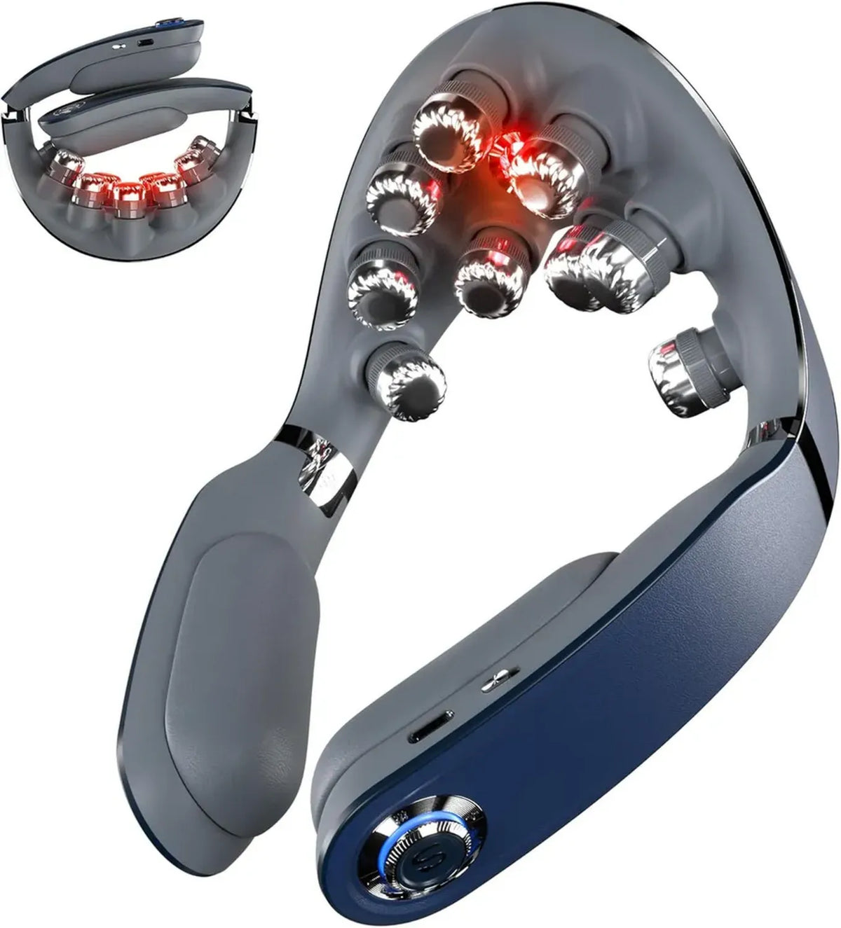 Massaggiatore Cervicale Pieghevole SKG G7PRO-FOLD con Calore e Funzione Senza Fili