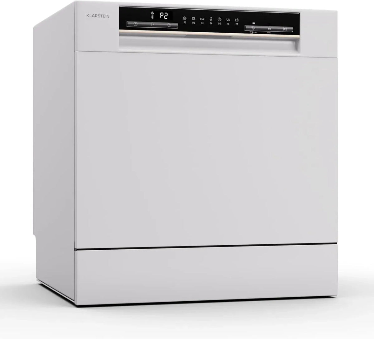 Lavastoviglie Compatta Klarstein 8 Coperti, Con Installazione Libera e 6 Programmi Silenziosi