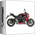 Mivv Scarico GP Inox Nero Omologato per Suzuki GSX-S 1000 (2015-2020)