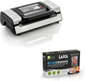 Macchina Sottovuoto Laica VT3120 con Doppia Pompa e Sacchetti TR1000