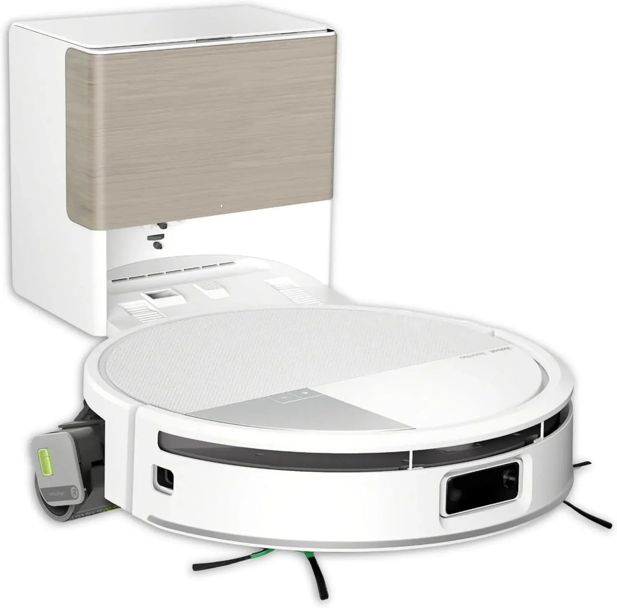 iRobot Roomba Max 705 Combo con AutoWash, Robot Lavapavimenti Intelligente con AI, ProLiDAR e Controllo Vocale, Bianco
