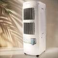 Climatizzatore Evaporativo Portatile Airpro 5500 m3/h, Bianco, 30L, Telecomando, Motore Silenzioso, 100W, Basso Consumo, Ideale per Casa e Ufficio