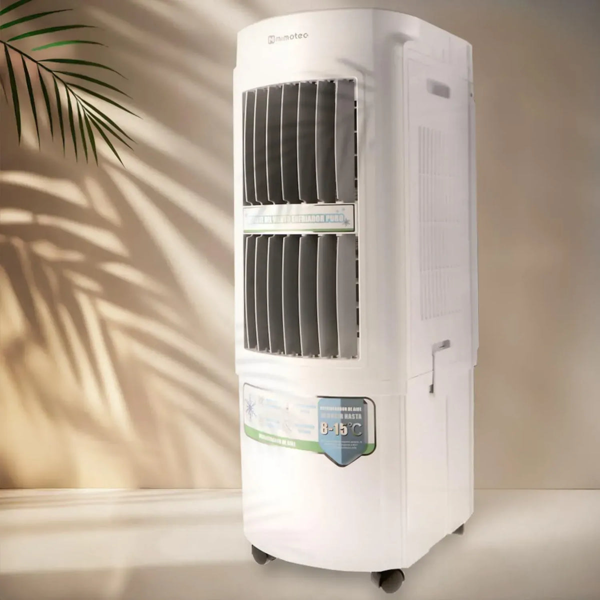 Climatizzatore Evaporativo Portatile Airpro 5500 m3/h, Bianco, 30L, Telecomando, Motore Silenzioso, 100W, Basso Consumo, Ideale per Casa e Ufficio