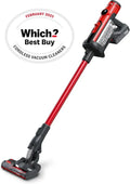 Aspirapolvere Senza Fili Henry Quick, Autonomia Fino a 60 Minuti, Svuotamento Senza Polvere, Pulizia Potente, Batteria Sostituibile, Leggero, Rosso