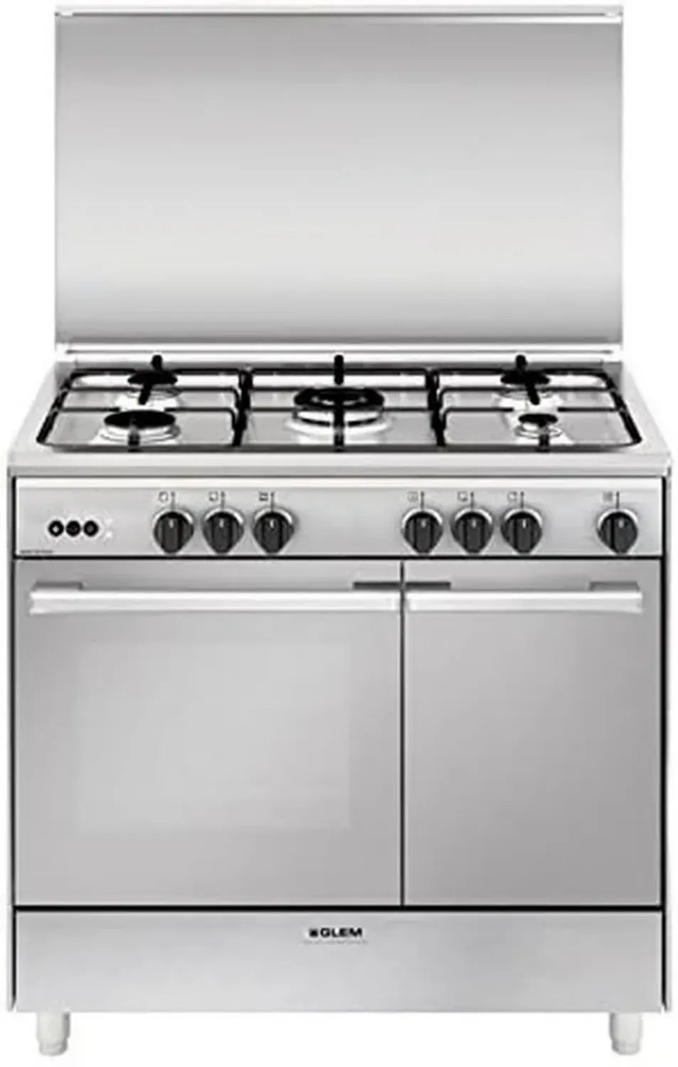 Glem UR965VI Piano cottura a gas indipendente in acciaio inox