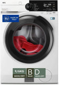 AEG Lavasciuga ?kokombi Serie 9000, 9 kg Lavaggio, 6 kg Asciugatura, Efficienza Energetica Classe B/D, Bianco