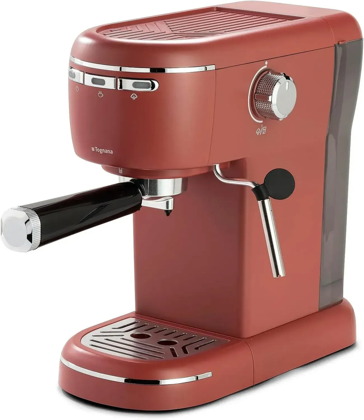 Tognana Iridea, Macchina Espresso Elegante, Rosso Mela