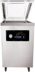 Sigillatrice Sottovuoto Professionale in Acciaio Inox con Doppia Barra e Pompa da 20 m3/h