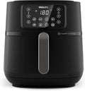 Friggitrice ad Aria XXL Philips Serie 5000 - 16 Programmi di Cottura, Riduzione del Grasso del 90%, Compatibile con Alexa e App, Capacit¨¤ 7,2L, Facile da Pulire, Ricette Gustose (HD9285/90)