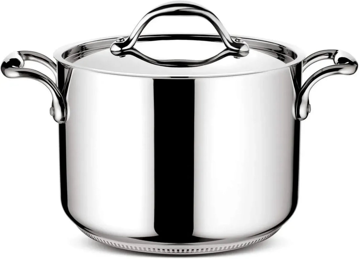 Lagostina Accademia Lagofusion Pentola Inox 26 cm con Coperchio Compatibile Induzione