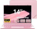 Notebook 14'' Windows 11 Pro, Celeron N5095, 8GB RAM, 256GB SSD, Espansione 1TB, Rosa