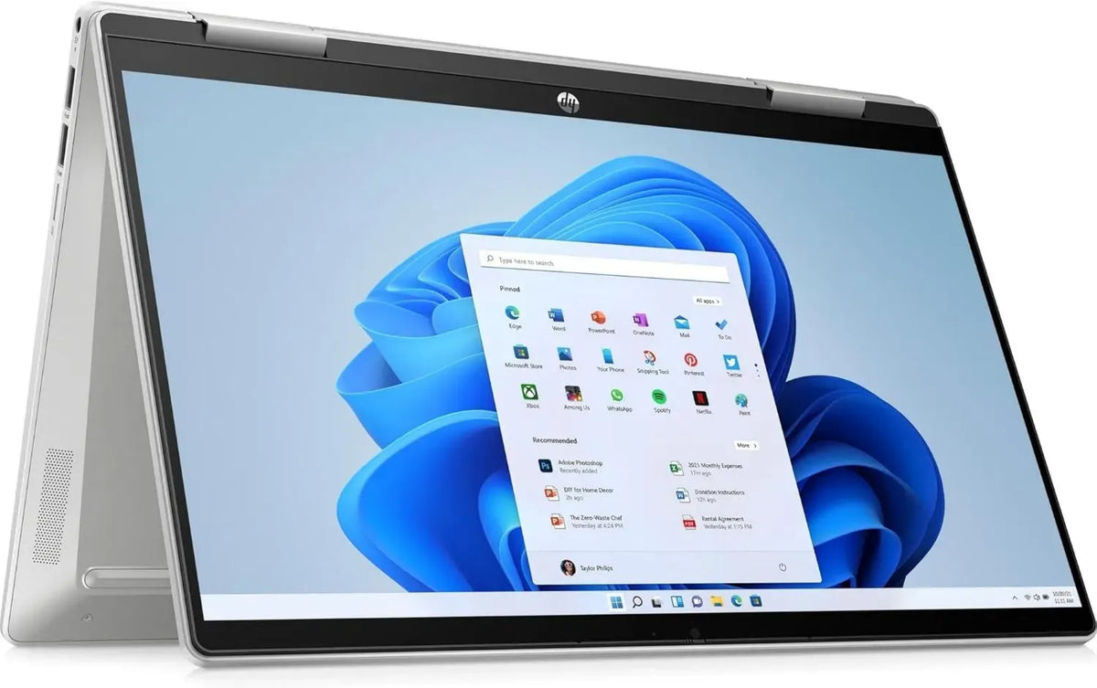 HP Pavilion x360 14, Intel Core i3, 8GB RAM, 256GB SSD, Display Touch 14' FHD, Argento
