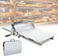 Macchina Sfogliatrice Manuale per Pasta, Compatta e Pieghevole, Ideale per Croissant e Pizza, Spessore Regolabile