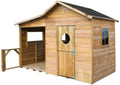 Casetta in legno per giardino impermeabile 240x125x173 cm