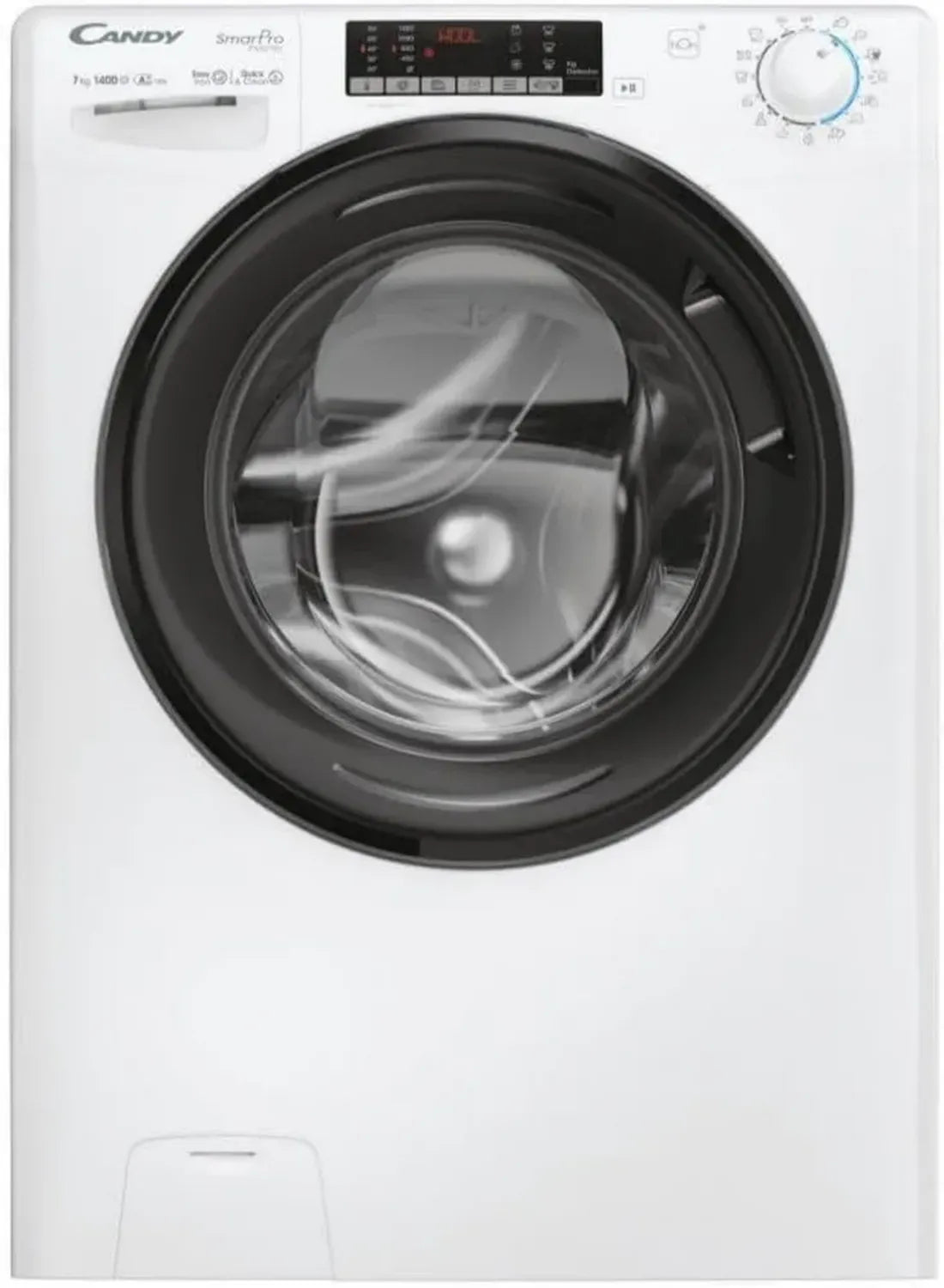 Candy Lavatrice Slim 7 Kg, 1400 Giri, Inverter, Classe A, Efficienza e Compattezza