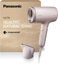 Asciugacapelli Panasonic Nanoe 1600W, Pieghevole, Colore Rosa Chiaro