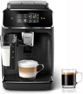 Philips Serie 2300 Macchina da Caff¨¨ Automatica con Display Touch e Sistema LatteGo, 4 Bevande, Macina in Ceramica, Filtro AquaClean, Nero Opaco