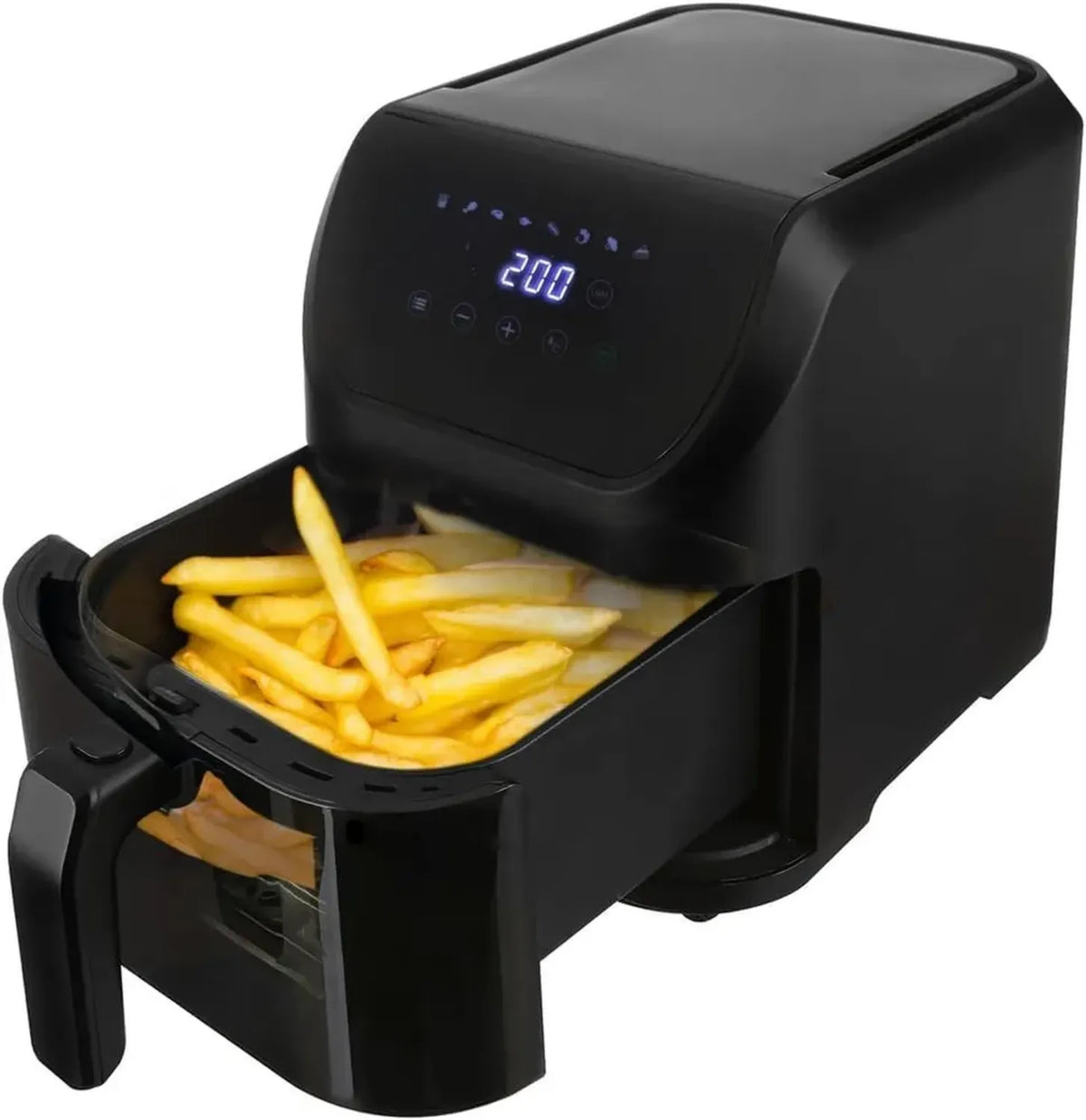 Friggitrice ad Aria 5L KASANOVA, 7 Programmi, 200¡ãC, 1500W, Senza Olio